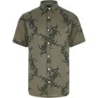 River Island Mens Only And Sons Leaf Short Sleeve Shirt