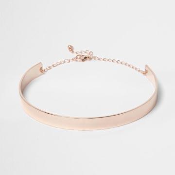 River Island Womens Rose Gold Thin Choker