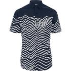 River Island Mens White Only And Sons Zig Zag Short Sleeve Shirt