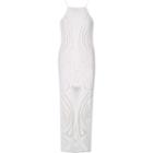 River Island Womens White Lace Maxi Dress