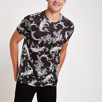 Mens Criminal Damage Baroque T-shirt