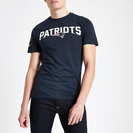 River Island Mens Only And Sons Nfl Patriots T-shirt