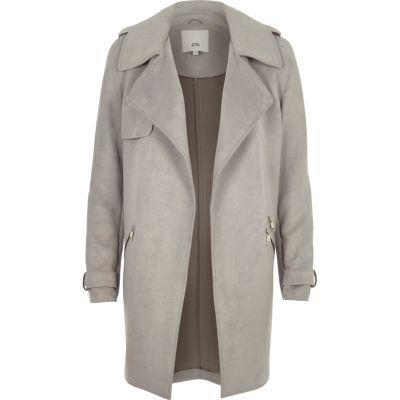 River Island Womens Longline Swing Coat