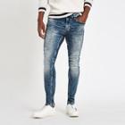 River Island Mens Only And Sons Wash Skinny Jeans