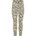 River Island Girls Molly Leopard Print Jeggings