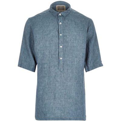 River Island Mens Holloway Road Linen Shirt