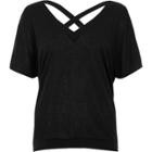 River Island Womens Knitted Cross Back Sweater