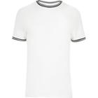 River Island Mens White Sporty Muscle Fit T-shirt
