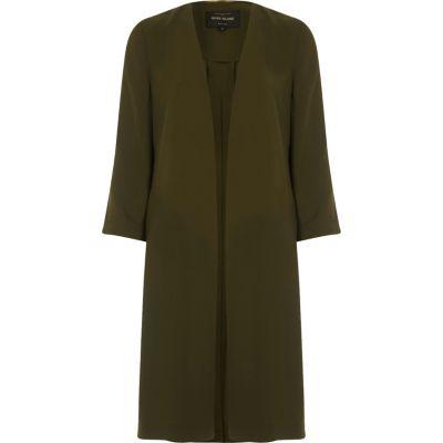 River Island Womens Tie Back Duster Coat