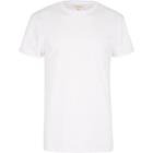 River Island Menswhite Pocket Front T-shirt