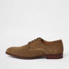 River Island Mens Suede Textured Derby Shoes