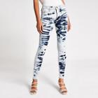 River Island Womens Tie Dye Molly Jeggings