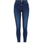 River Island Womens Amelie Rip Hem Super Skinny Jeans