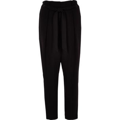 River Island Womens Eyelet Tapered Trousers