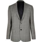 River Island Mens Check Suit Jacket