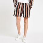 River Island Mens Stripe Pull On Shorts