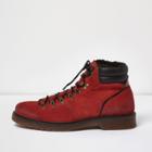 River Island Mens Suede Hiking Boots