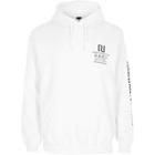 River Island Mens White Ditch The Label Charity Print Hoodie