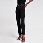 River Island Womens Washed Mom Fit Jeans