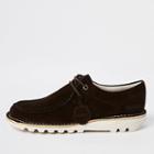 Mens Kickers Medium Low Suede Shoes