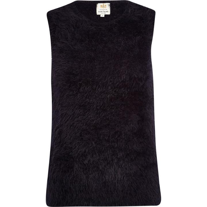 River Island Womens Fluffy Knit Tank Top