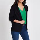 River Island Womens Rouche Sleeve Blazer