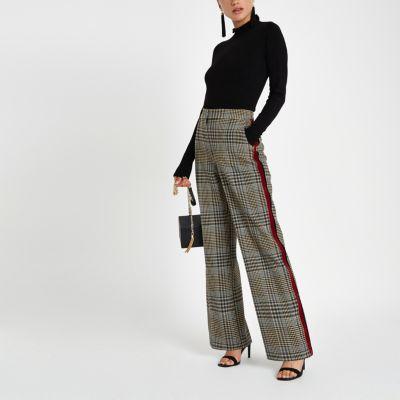 River Island Womens Knit Frill Turtle Neck Jumper