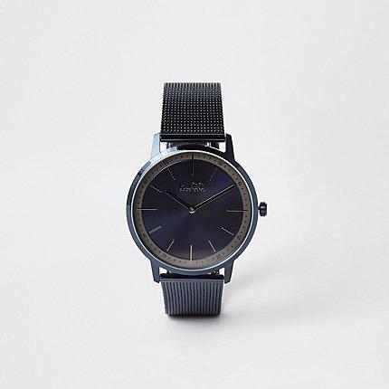 River Island Mens Hugo Boss Exist Mesh Bracelet Watch
