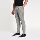 Mens Bellfield Check Elasticated Trousers
