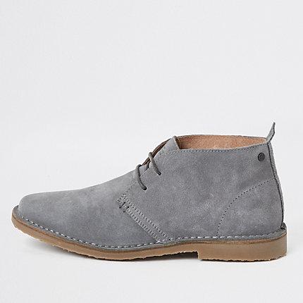 River Island Mens Suede Dessert Boots