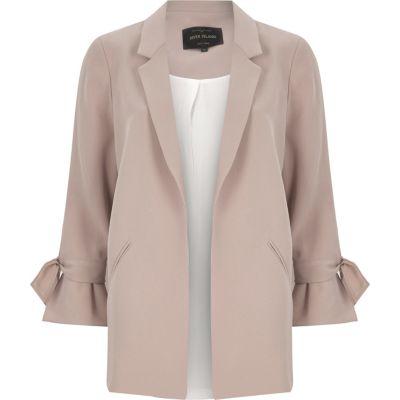 River Island Womens Frill Cuff Blazer