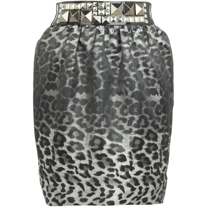 River Island Womens Animal Print Skirt