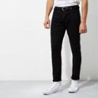 River Island Mens Belted Chino Trousers