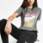River Island Womens 'electric' Sequin Print T-shirt
