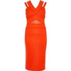 River Island Womens Bandage Strappy Midi Dress