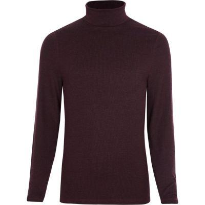 River Island Mens Long Sleeve Slim Fit T-shirt