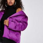 River Island Womens Bright Short Puffer Coat