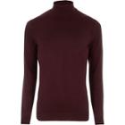 River Island Mens Roll Neck Long Sleeve Sweater