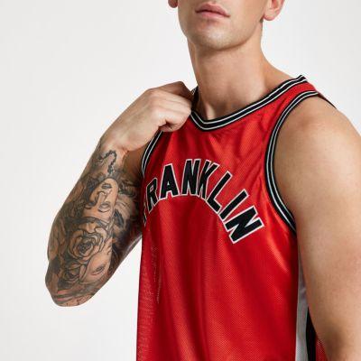 River Island Mens Franklin And Marshall Track Vest