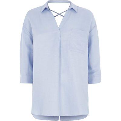 River Island Womens Cross Back Blouse