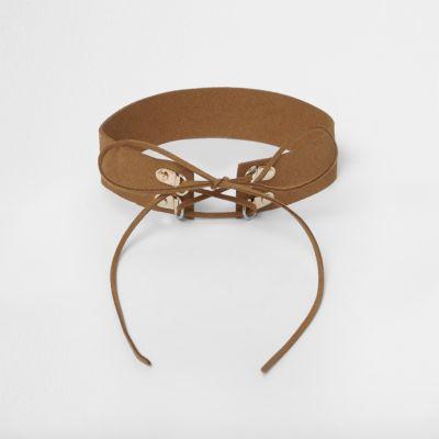 River Island Womens Corset Choker