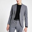 River Island Mens Selected Homme Fitted Suit Blazer