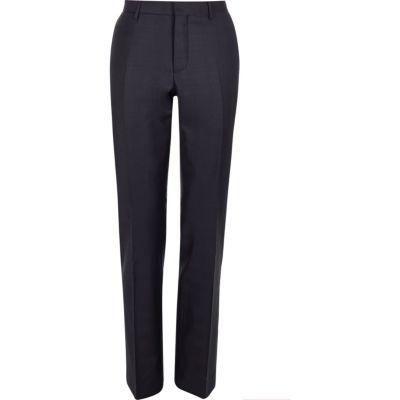 River Island Mens Check Slim Suit Pants