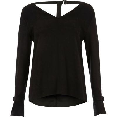 River Island Womens D-ring Long Sleeve Top