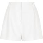 River Island Womens White High Waisted Smart Shorts