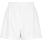 River Island Womens White High Waisted Smart Shorts