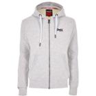 River Island Mens Superdry Zip Front Hoodie