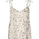 River Island Womens Petite Contrast Print Cami Top