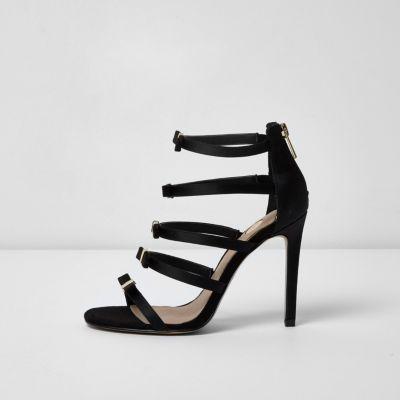 River Island Womens Multi Strap Bow Barely There Sandals