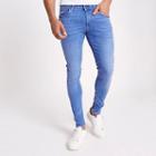 River Island Mens Ollie Spray On Super Skinny Jeans